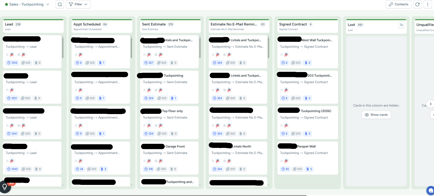 CRM sales pipeline