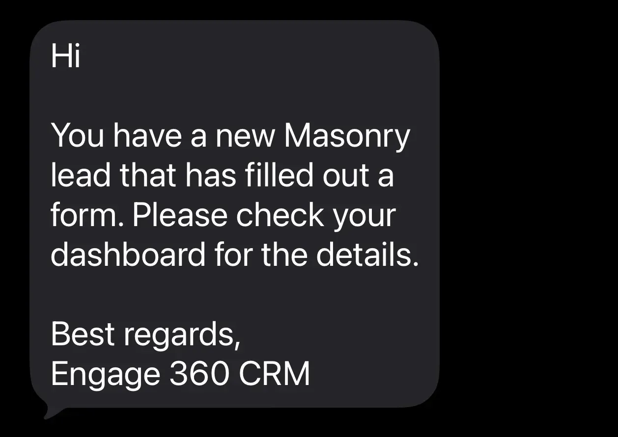 Contractor notification 3